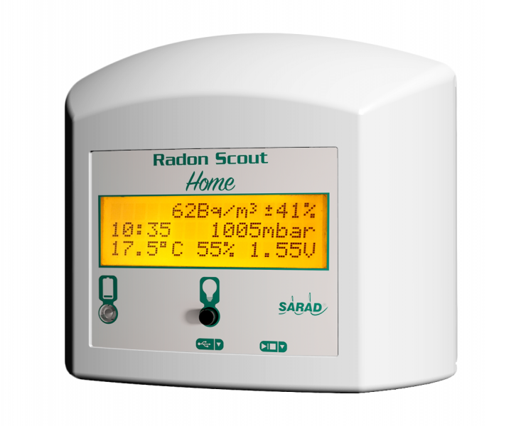 Radon Scout Professional (+Pressure Sensor) - Radon Detector